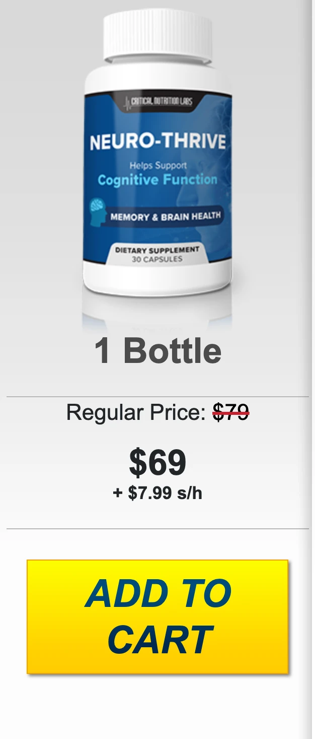 Neuro-Thrive 2 bottles